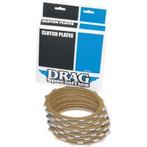 Disques garnis d'embrayage - x 9 - Harley Davidson Big Twin de 1989 à 2017 - kevlar