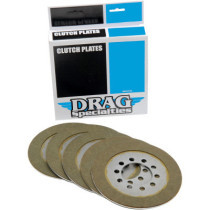 Disques garnis d'embrayage - x 5 - Harley Davidson Big Twin de 1968 à 1984 - kevlar