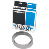Disques lisse d'embrayage - x 8 - Harley Davidson Twin Cam de 1999 à 2017 - acier