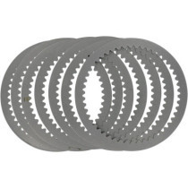 Disques lisse d'embrayage - x 7 - Harley Davidson Big Twin de 1984 à 1989 - acier