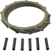Disques garnis d'embrayage - x 8 - Harley Davidson Sportster de 1971 à 1984 - kevlar