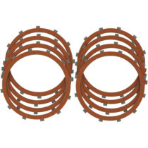 Disques garnis d'embrayage - x 8 - Harley Davidson Sportster de 1971 à 1984 - céramique