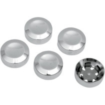 Capuchons pour boulons de poulie arrière - Harley Davidson à partir de 1993 - chromé