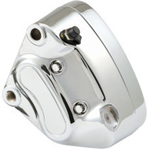 Étrier de frein à 4 pistons - avant gauche - Harley Davidson Sportster, Big Twin de 2000 à 2007 - chromé