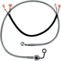 Kit durite de frein arrière - taille origine - Harley Davidson Sportster de 1996 à 2003 - inox tressé