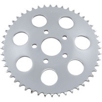 Couronne arrière de transmission chaîne 530 - 48 dents - déport 0,23" - Harley Big Twin 1973/1984, Sportster 1979/1981 - chromé