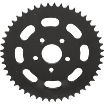 Couronne pour kit de conversion chaîne 530 - 48 dents - déport 0,23" - Big Twin 1973/1984, Sportster 1979/1981 - noir