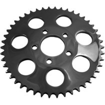 Couronne pour kit de conversion chaîne 530 - 46 dents - déport 0,23" - Harley Davidson Big Twin à partir de 2000 - noir