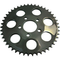Couronne pour kit de conversion chaîne 530 - 48 dents - déport 0,23" - Harley Davidson Big Twin à partir de 2000 - noir