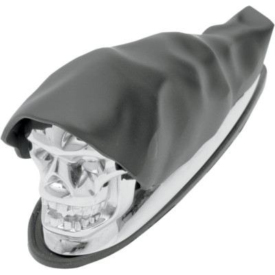 Enjoliveur garde-boue avant Skull - Harley Davidson - noir/chromé