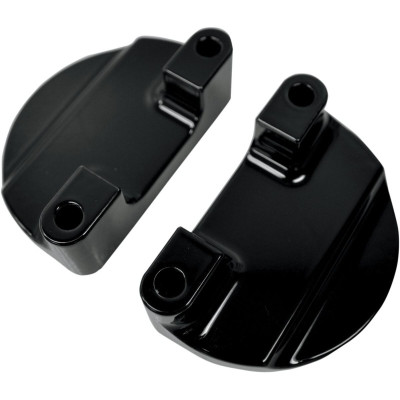 Adaptateurs de garde-boue avant - pour roue de 21" - Harley Davidson Touring de 1980 à 2013 - noir