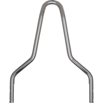 Sissy-Bar arrondie - H 27,9 cm x l 27,9 cm - Harley Davidson - chromé