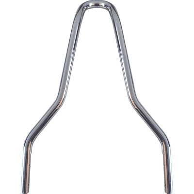 Sissy-Bar carrée - H 26,9 cm x l 24,3 cm - Harley Davidson Dyna Fat Bob de 2008 à 2009 - chromé