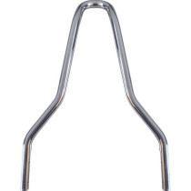 Sissy-Bar carrée - H 26,9 cm x l 24,3 cm - Harley Davidson Dyna Fat Bob de 2008 à 2009 - chromé