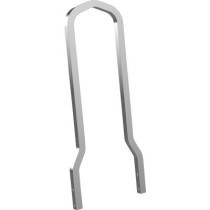 Sissy-Bar carrée - H 32,5 cm x l 22,23 cm - Harley Davidson Dyna, Super Glide, Low Rider de 1996 à 2001- chromé