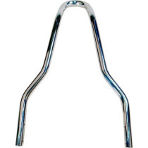 Sissy-Bar arrondie - H 25,7 cm x l 22,23 cm - Harley Davidson Big Twin à partir de 1958 - chromé