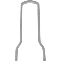 Sissy-Bar carrée - H 31,8 cm x l 19,1 cm - Harley Davidson Dyna 2000/2005, Sportster à partir de 2004 - chromé