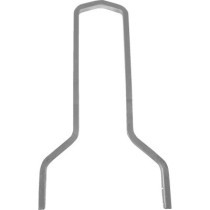 Sissy-Bar carrée - H 39,4 cm x l 27,94 cm - Softail FXST de 2006, Fat Boy 2007/2017, Touring à partir de 2009 - chromé