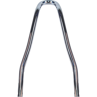 Sissy-Bar carrée - H 33 cm x l 17 cm - Harley Davidson Dyna Low Rider, Super Glide de 1999 à 2001 - chromé
