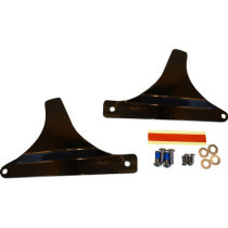 Platines latérales de Sissy-Bar - Harley Davidson Softail 2000/2006, Fat Boy 2000/2017 - noir