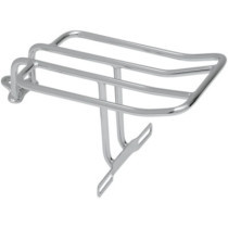 Porte-bagage de garde-boue - L 23,5 cm, 9-1/4" - Harley Davidson Dyna de 2006 à 2017 - chromé