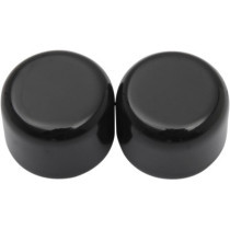 Caches aimantés pour point de fixation Sissy-Bar, accessoires - L 19,05 x D 24,77 x P 17,78 mm - Harley Davidson - noir
