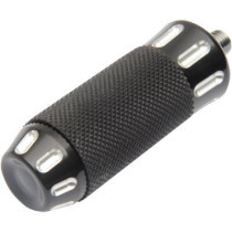 Embout de sélecteur/pédale de frein Cobra - Pour Harley Davidson - noir/chromé