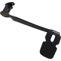 Pédale de frein - L 244 mm, 9,625" - Harley Davidson Touring de 2002 à 2007 - noir