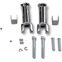 Fixation repose-pieds Passager - Harley Davidson Softail à partir de 2018 - chromé