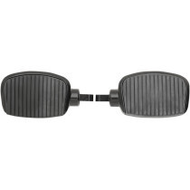 Mini repose-pieds Conducteur - L 2,75" x l 4" - montage mâle - noir