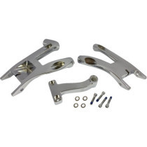Supports marche-pieds Conducteur - Harley Davidson Softail Deluxe, Heritage Classic, Slim à partir de 2018 - chromé