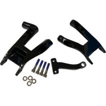 Supports marche-pieds Conducteur - Harley Davidson Softail Deluxe, Heritage Classic, Slim à partir de 2018 - noir