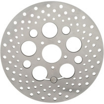 Disque de Frein Avant Drilled - 11,8" (292mm) - Harley Davidson Touring de 2008 à 2013 - inox