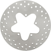 Disque de Frein Arrière Drilled - 11,5" - Harley Davidson Touring  de 1986 à 1999 - inox