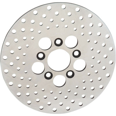 Disque de Frein Avant/Arrière Drilled - 10" (254mm) - Harley Davidson Big Twin de 1972 à 1984 - inox