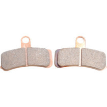 Plaquettes de frein avant - pour HD Dyna 2008/2017, Softail 2008/2017, Buell - métal fritté