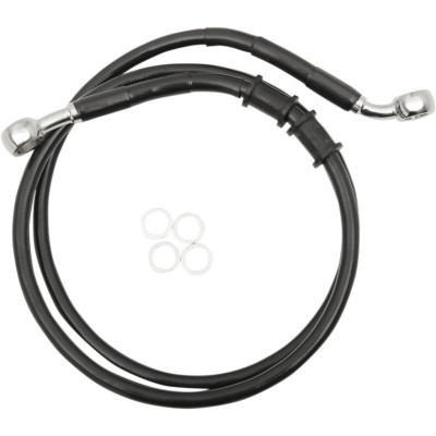 Durite frein avant allongée + 10" - pour HD XL 1200X à partir de 2014 - noir