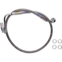 Durite frein arrière - pour HD Touring à partir de 2014 - ABS - inox tressé
