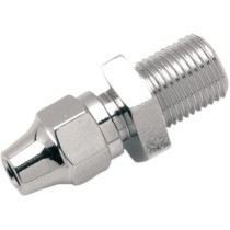 Raccord Union - durite de frein - 7/16"-24 - mâle - chromé
