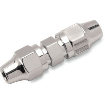 Raccord Union - durite de frein - 3/16"- 3/16" - chromé