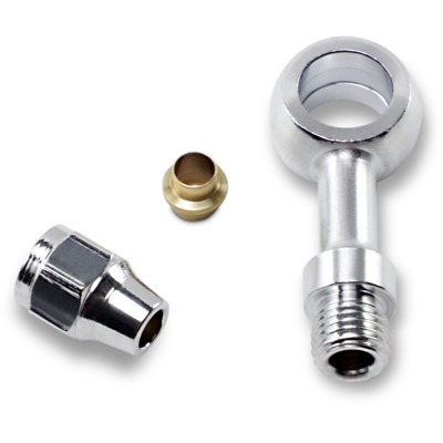 Raccord Banjo universel - 7/16"- chromé