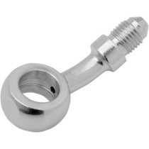 Raccord de durite Banjo - 35° - 12MM - AN-3 - chromé