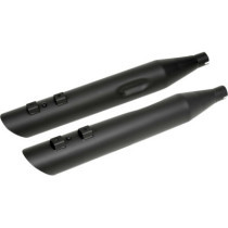 Silencieux Slip-On Slashdown - 3,5" - pour Harley Davidson Touring de 1995 à 2016 - noir