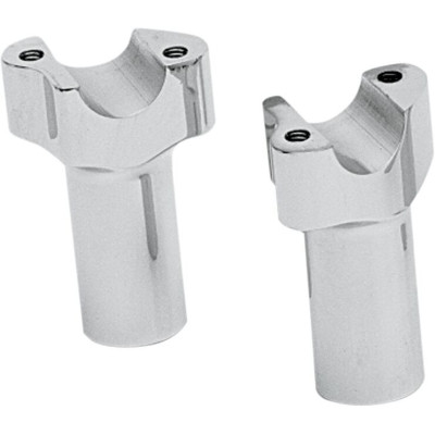 Kit risers Style Buffalo - 3" avec retour de 1" - chromé