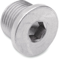 Bouchon de sonde lambda - 18mm x 1,5mm - pour Harley Davidson à partir de 2009 - zinc