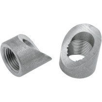 Adaptateurs de sonde lambda à souder - 12 x 1,25mm - angle 45° - zinc