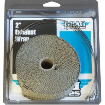 Bande thermique d'échappement - Haute résistance - L 7,6m - l 5,08 cm - basalte tissé - bronze