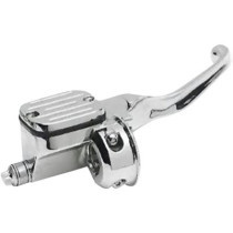 Kit de maître cylindre + levier de frein hydraulique - 5/8" - Cut Down - chromé