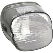Cabochon de feu arrière Laydown - éclairage de plaque - pour Harley Davidson à partir de 2003 - fumé