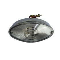Feu arrière - Cat Eye - double filament - 12 V - fumé